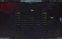 World of Warplanes Gameplay Screenshot #2 - Forschungsbaum